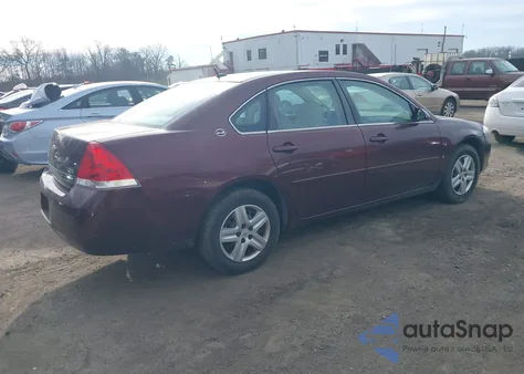 2007 Chevrolet Impala Ls from USA, damaged, VIN 2G1WB58K579197263